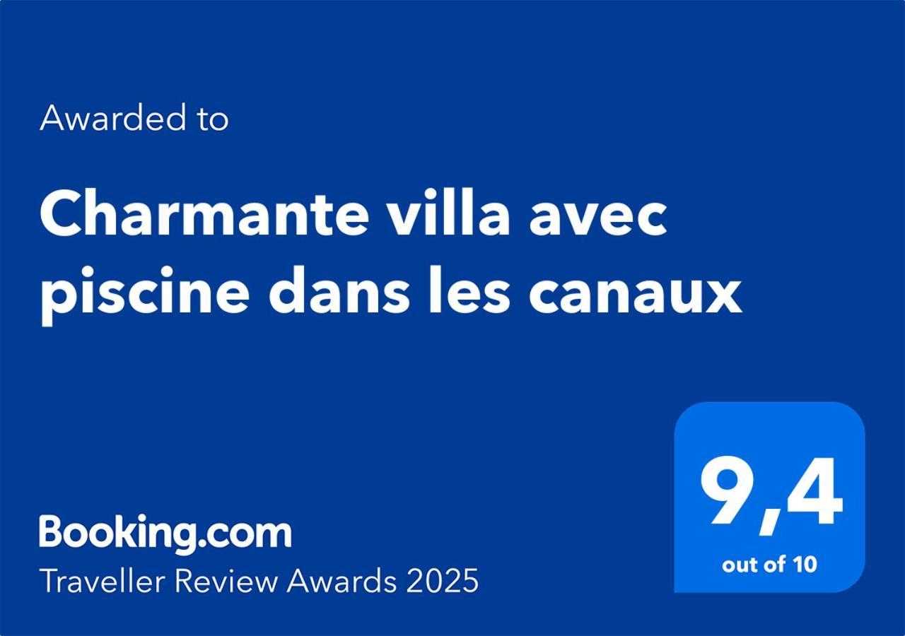 Charmante Villa Avec Piscine Dans Les Canaux إمبوريابرافا المظهر الخارجي الصورة